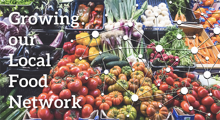 Growing our Local Food Network title graphic