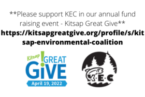 KEC logo and Kitsap Great Give web link